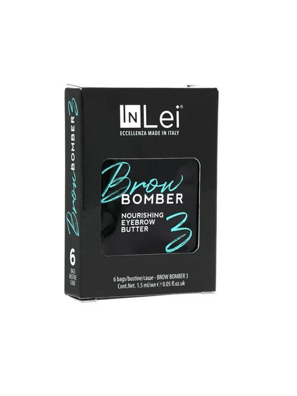 InLei &quot;BROW BOMBER 3&quot; pflegende Augenbrauenbutter 6 Stück Sachet a1,5 ml BROW BOMBER InLei 