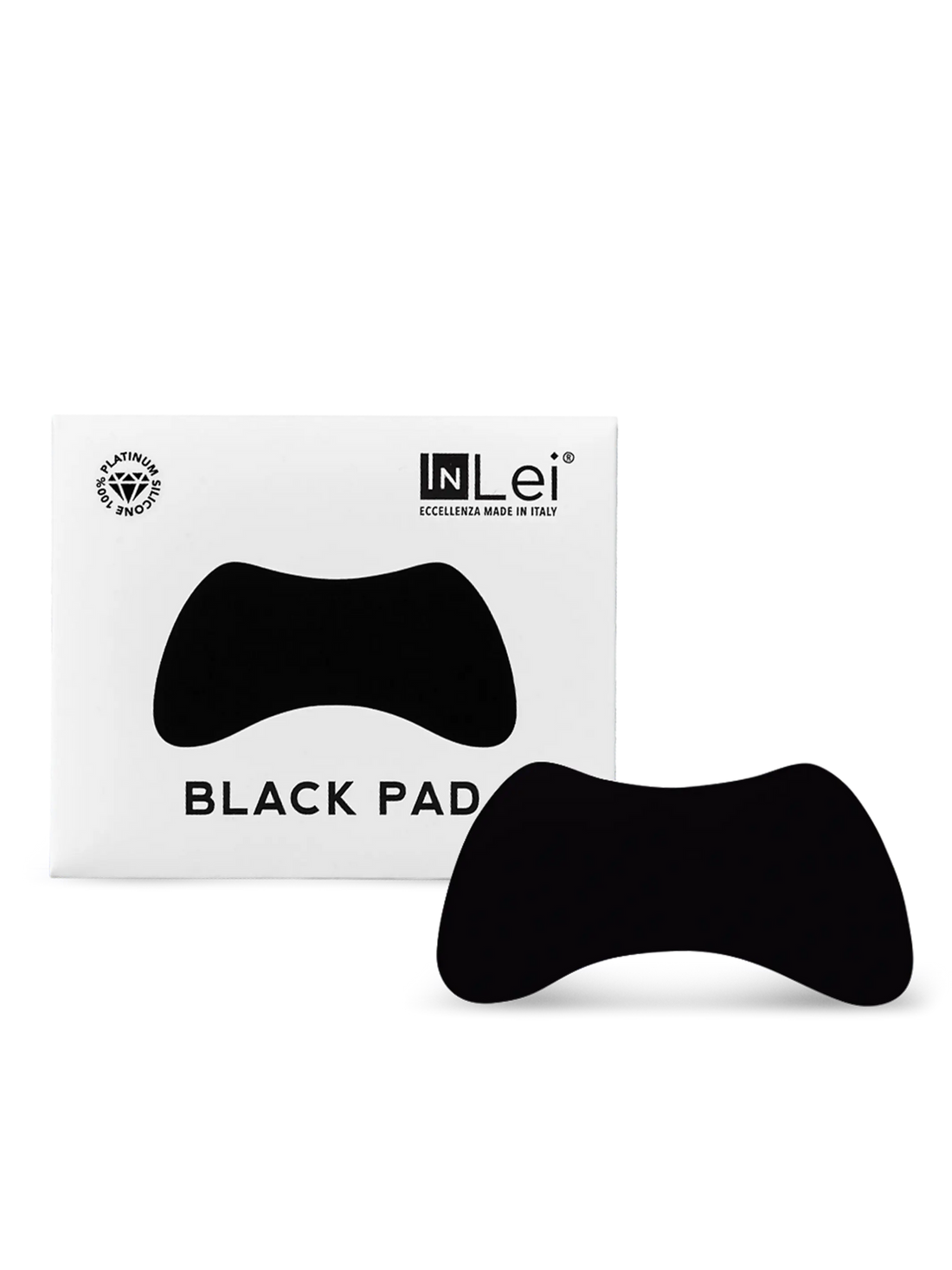 InLei® „BLACK PAD“ Silikon Pads Schwarz - 4 Stück