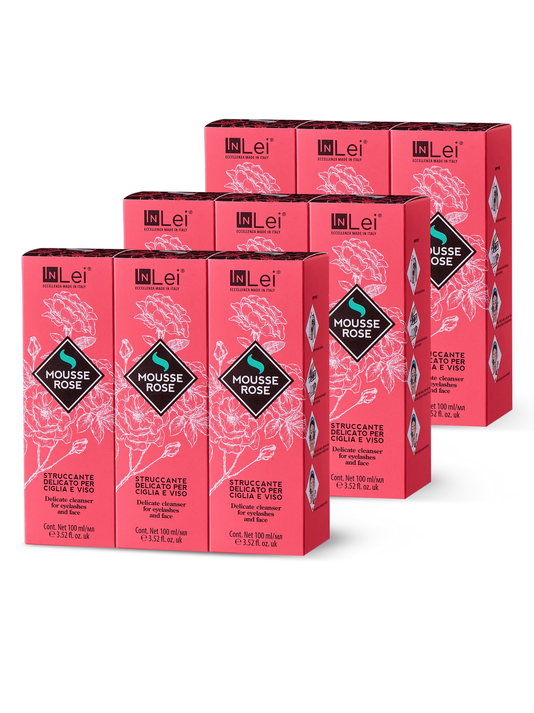 InLei® &quot;MOUSSE ROSE&quot; Thekendisplay Shampoo