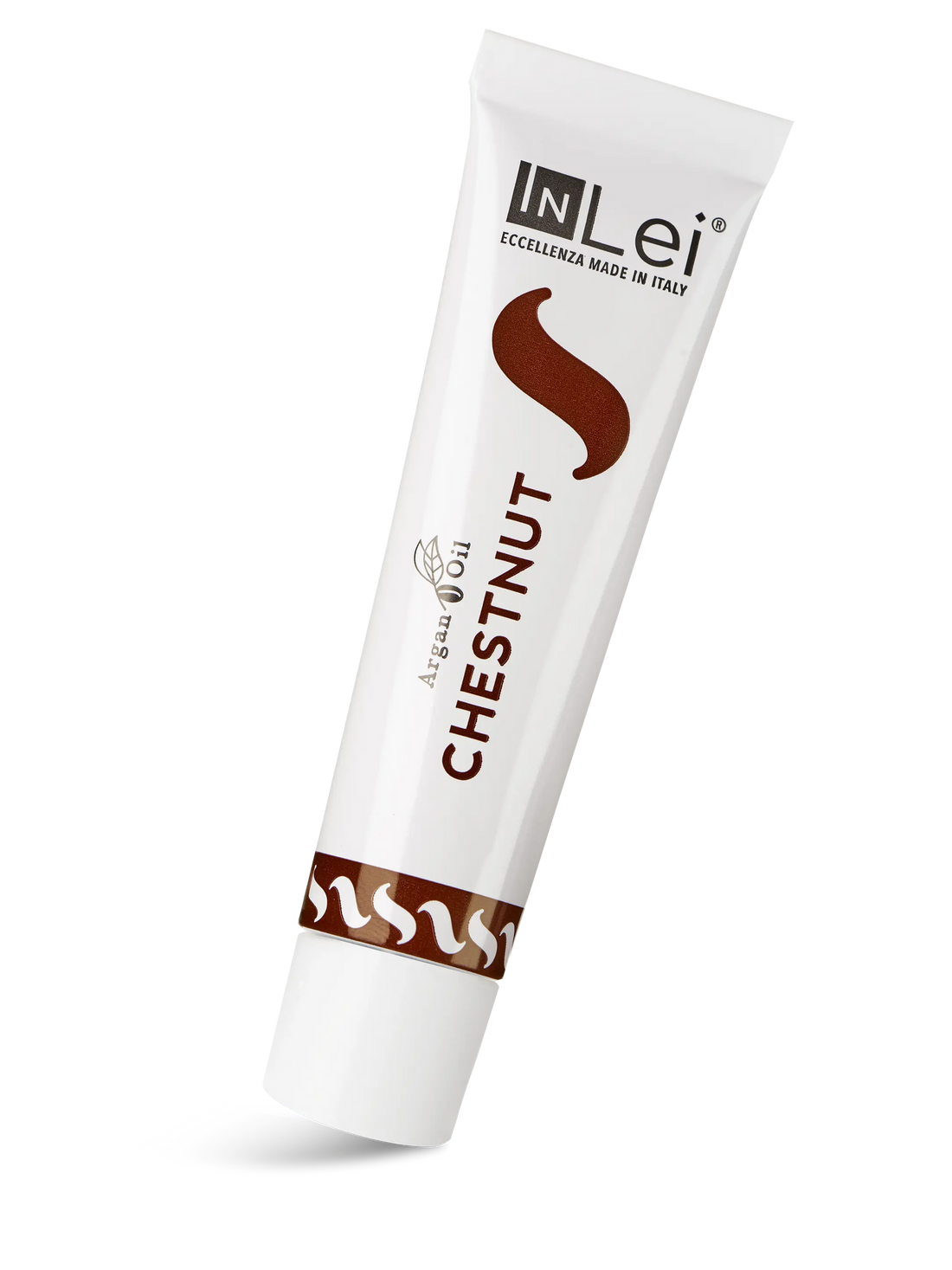 InLei® &quot;CHESTNUT&quot; – Kastanienbraune Farbe für Wimpern und Augenbrauen mit Arganöl - 15 ml