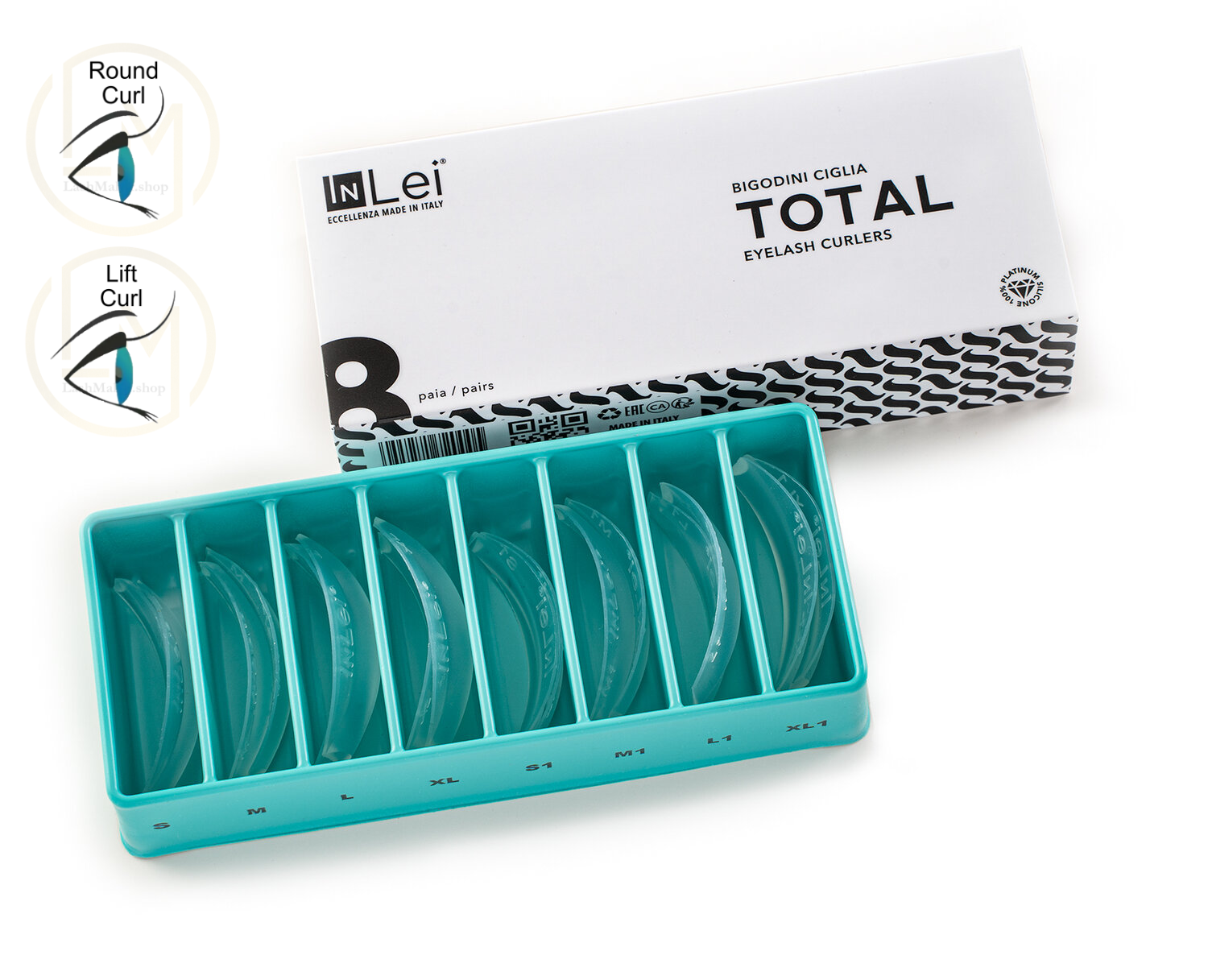 InLei® TOTAL Silikonpad  8 Größen Mixbox