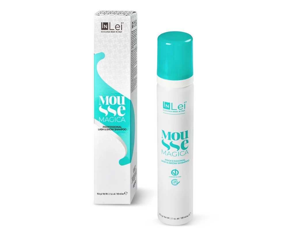 InLei® Professional Shampoo für Wimpern und Augenbrauen &quot;MOUSSE MAGICA&quot; 100ml