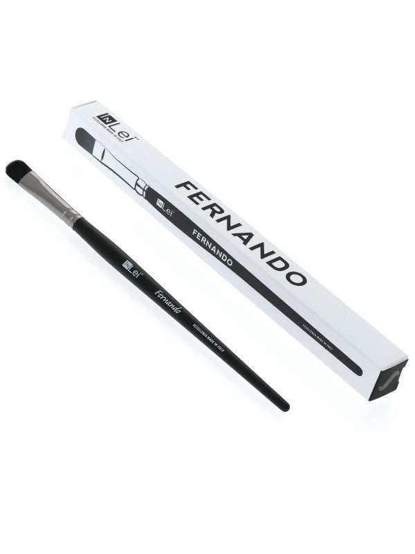 InLei® &quot;FERNANDO&quot; Profi-Pinsel mit abgerundeter Spitze für Lash &amp; Brow Artist